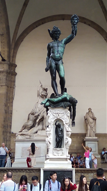 Perseu, Piazza de Signoria, Florença